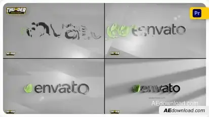 Crystal Logo Reveal Premiere Pro template preview