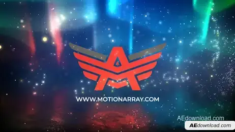 Aurora Shine Logo Reveal Freebies template preview