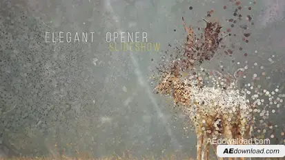 Elegant Opener - Slideshow Video Displays template preview