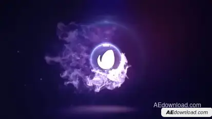 Fire Logo Reveal Video Displays template preview