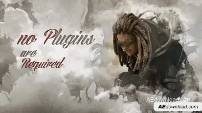 Inspired Dramatic Trailer Video Displays template preview