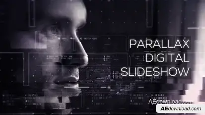 Parallax Digital Slideshow Video Displays template preview