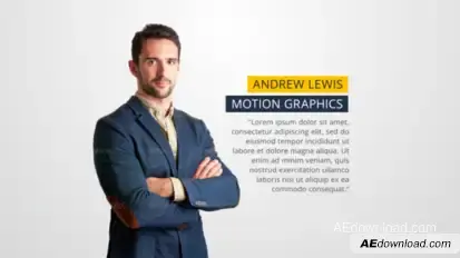 Portfolio Promo Video Displays template preview