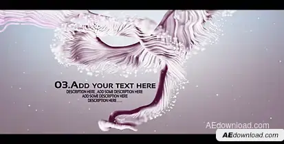 Romantic Intro Texts Video Displays template preview