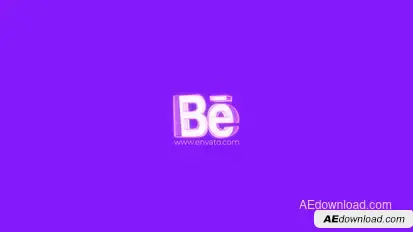 Simple 3D Logo Reveal Video Displays template preview