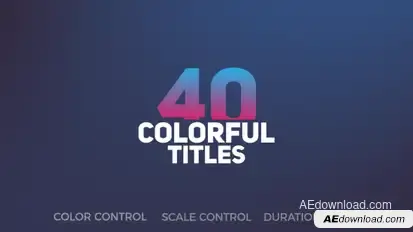Title Pack Video Displays template preview