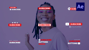 Videohive Youtube Subscribe Titles Elements template preview