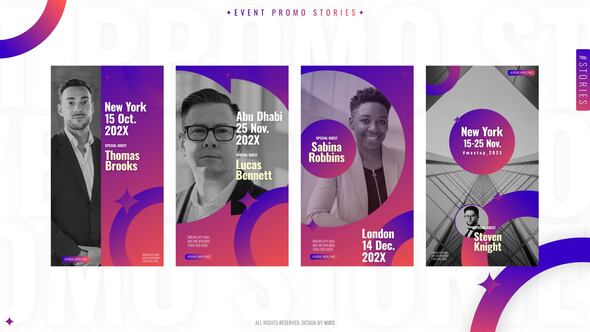 Videohive Event Promo Stories 60021291 Elements template preview