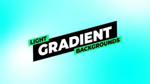Videohive Light Gradient Backgrounds Elements template preview