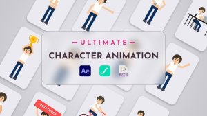 Videohive Ultimate Character Animation Pack Vol.2 Elements template preview
