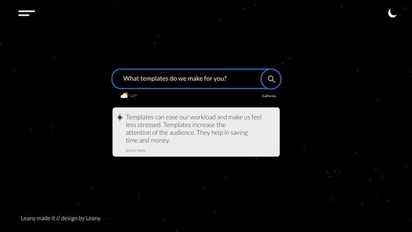 Videohive Q&A Titles Elements template preview