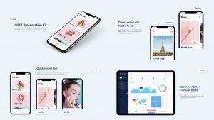 G3 - App Promo Video Displays template preview
