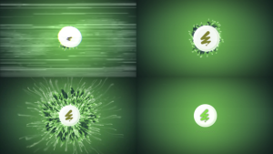 Videohive Ambient Particle Logo for After Effects Logo Stings template preview