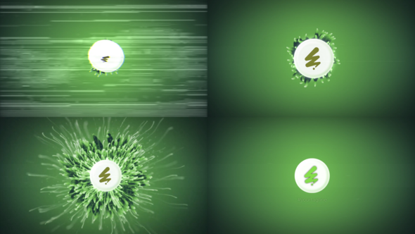 Videohive Ambient Particle Logo for After Effects Logo Stings template preview