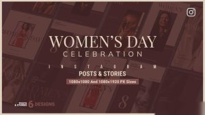 Videohive Women's Day Celebration Instagram V119 Openers template preview