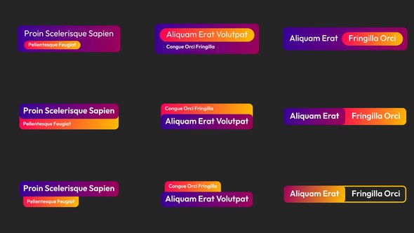 Videohive RD Lower Third V2 Elements template preview