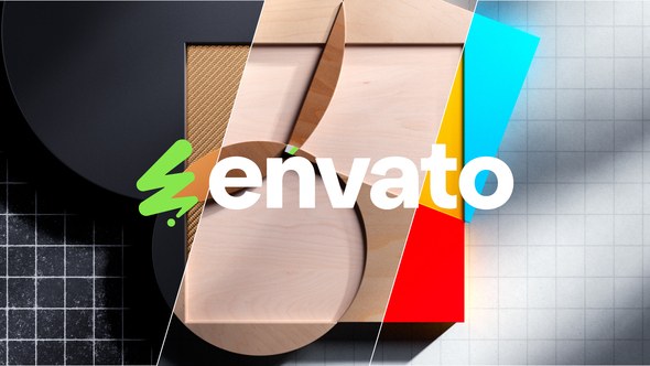 Videohive Geo Shape Logo Logo Stings template preview