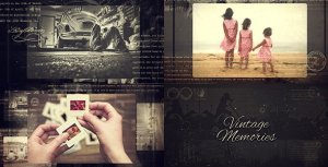 Videohive Vintage Memories - After Effects Project Video Displays template preview