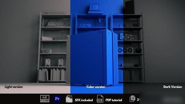 Videohive Pc Logo Reveal Logo Stings template preview