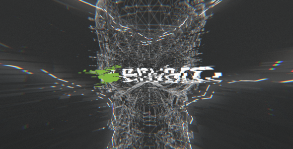 Videohive Dark Glitch Logo 20461259 Video Displays template preview