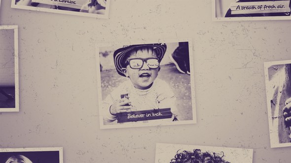 Videohive Grunge Photo Opener Openers template preview