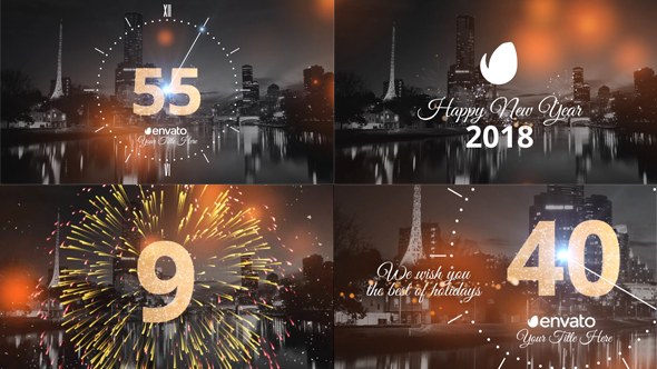 Videohive New Year Countdown 2020 Openers template preview