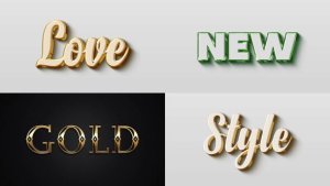 Videohive Text Effect - Elegant Style 04 Titles template preview