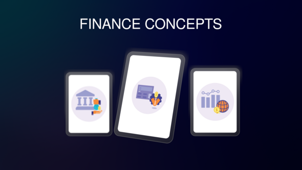 Videohive Finance Concepts Elements template preview
