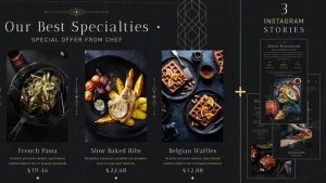 Videohive Restaurant Promo II Product Promo template preview