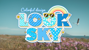 Videohive Big Colorful Titles Titles template preview
