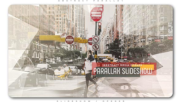 Videohive Abstract Parallax Slideshow / Opener Openers template preview