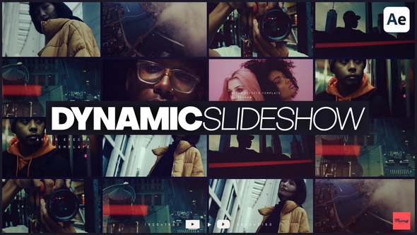 Videohive Dynamic Slideshow 59109833 Broadcast-packages template preview