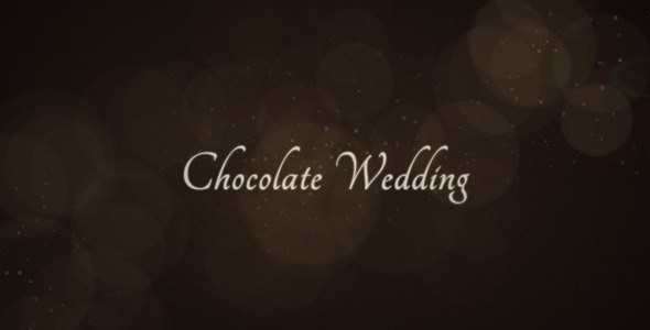 Videohive Chocolate Wedding Video Displays template preview