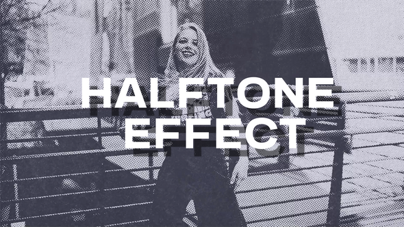 Videohive Halftone Effect Elements template preview