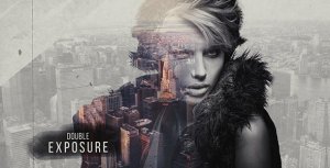 Videohive Double Exposure Video Displays template preview