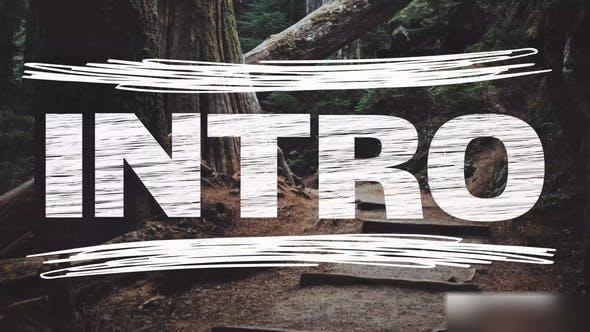 Videohive Paper Slides Openers template preview