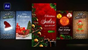 Videohive Christmas Stories Pack 49249227 Openers template preview
