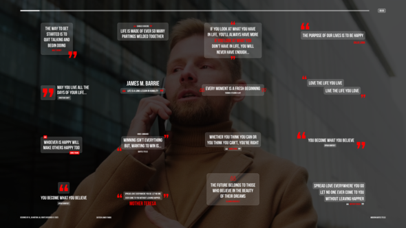 Videohive Quotes Titles 42787710 Titles template preview