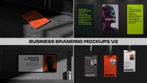 Videohive Business Branding Mockups V2 Product Promo template preview