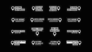 Videohive Location Titles 2.0 | After Effects 45581435 Titles template preview
