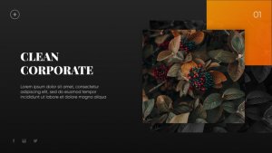Videohive Clean Presentation - Modern Business Video Displays template preview