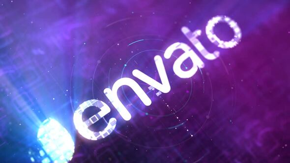 Videohive Hud light rays Logo Reveal Logo Stings template preview