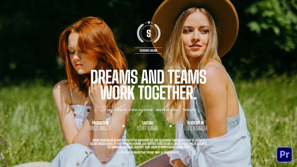 Videohive Cinematic Titles | MOGRT Titles template preview