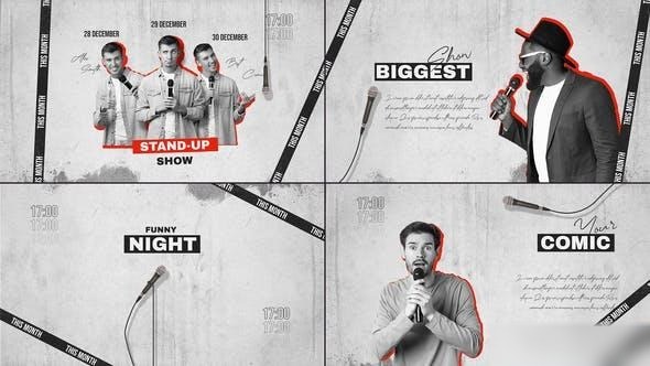 Videohive Stand Up Show Opener Openers template preview