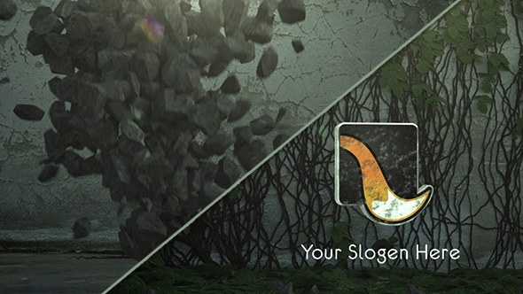 Videohive Fractions Storm Logo Logo Stings template preview
