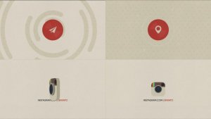 Social Media Logo Pack Video Displays template preview