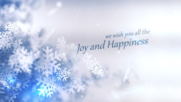 Christmas Winter Rapsody Video Displays template preview