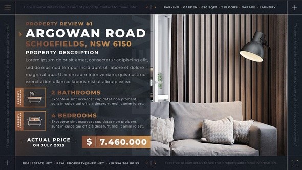 Videohive Real Estate Slideshow 28651558 Product Promo template preview