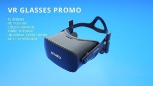 Videohive VR Glasses Promo Openers template preview