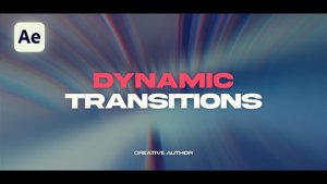 Videohive Fast Blur Transitions Elements template preview